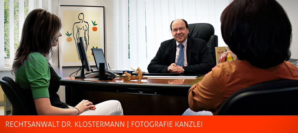 Bild - Rechtsanwalt Dr. Klostermann Website