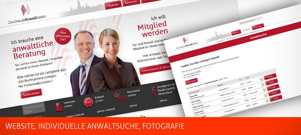 Bild - Zwickauer Anwaltverein Website